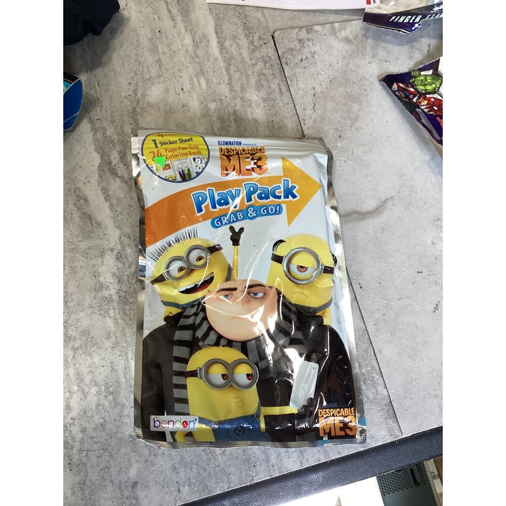 Bendon Illumination Despicable Me 3 - Grab and Go Play Pack Coloring Book